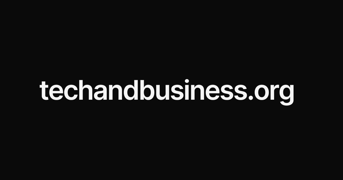 Tech & Business